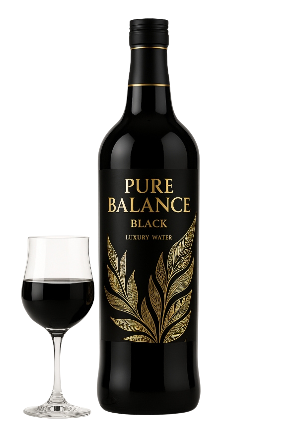 Pure Balance Black Luxury Water