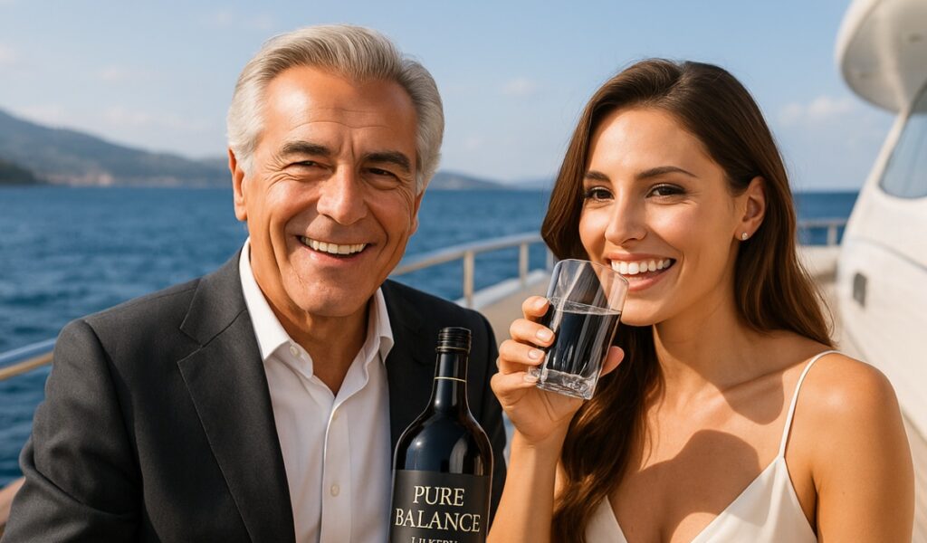 Pure Balance Black Luxury Water